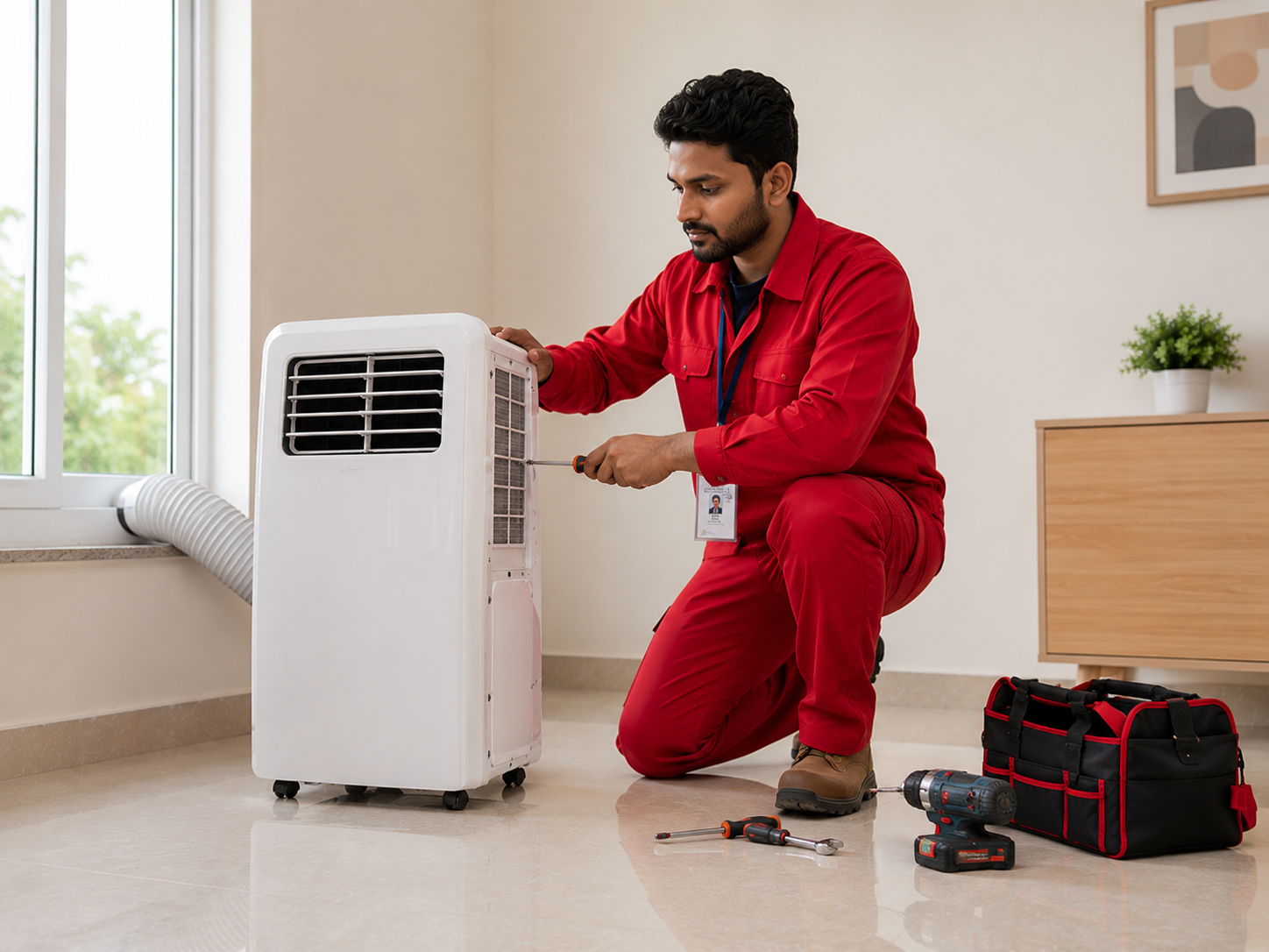 Portable AC Repair Meerut